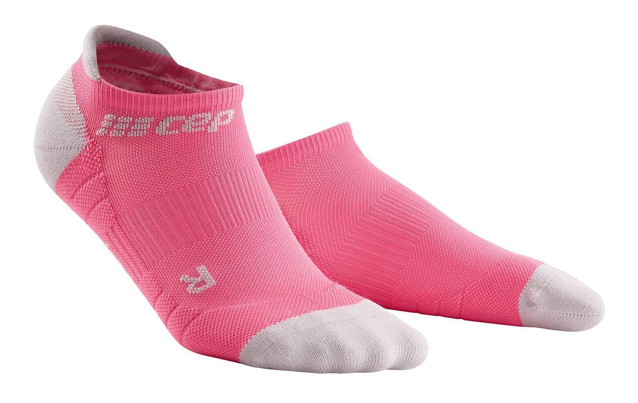Dámské nízké ponožky CEP Nízké ponožky 3.0 dámské růžová rose / světle šedá