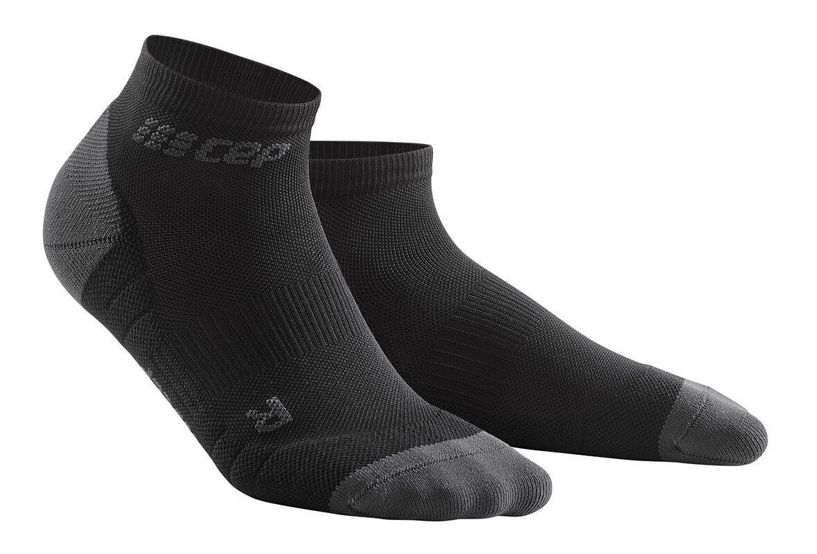 Dámske členkové ponožky CEP Kotníkové ponožky 3.0 dámské černá / tmavě šedá