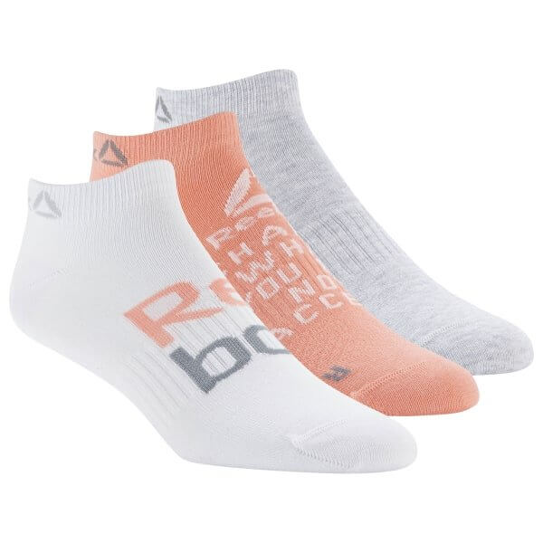 Dámske športové ponožky Reebok Foundation Womens 3Pack Invisible Sock