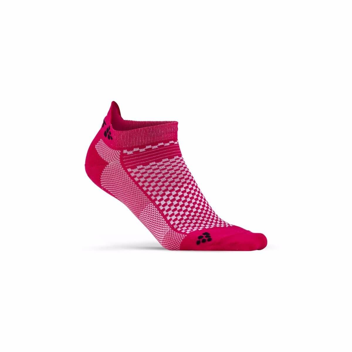 Ponožky Craft Ponožky Shaftless 2-pack růžová