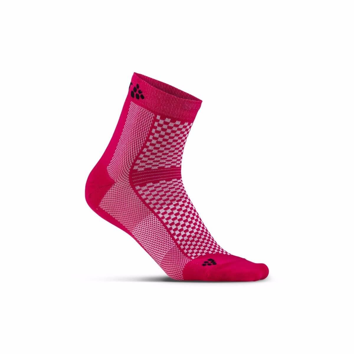 Ponožky Craft Ponožky Cool Mid 2-pack růžová