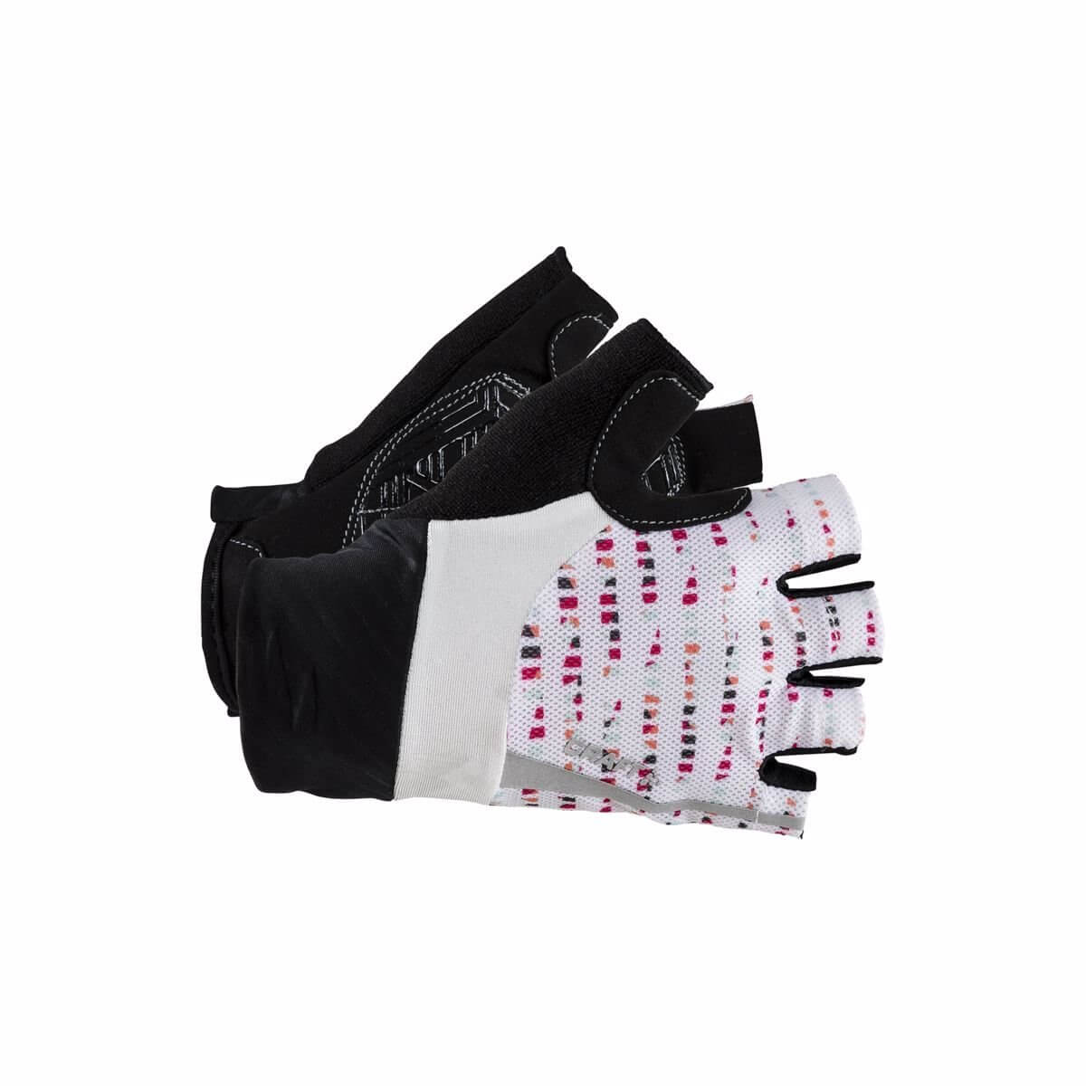 Unisexové  rukavice na kolo Craft Cyklorukavice Rouleur bílá
