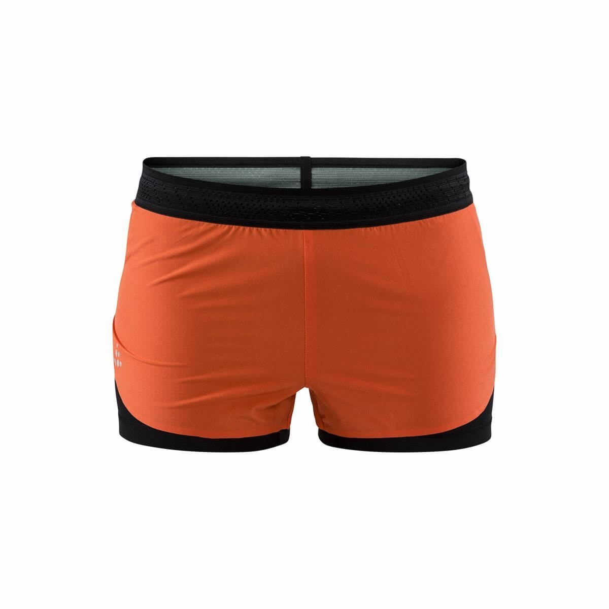 Kraťasy Craft W Šortky Nanoweight Shorts oranžová