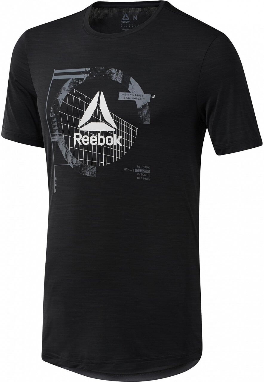 Pánske športové tričko Reebok Workout Ready Activchill Graphic Tech Top