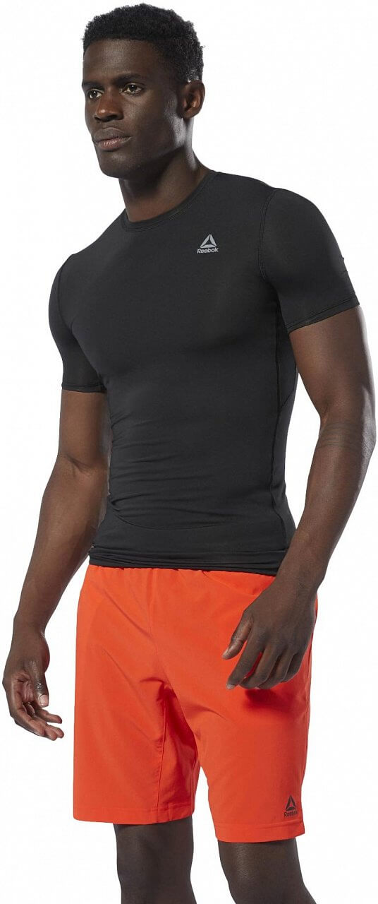Pánské sportovní tričko Reebok Workout Ready Logo Short Sleeve Compression Tee