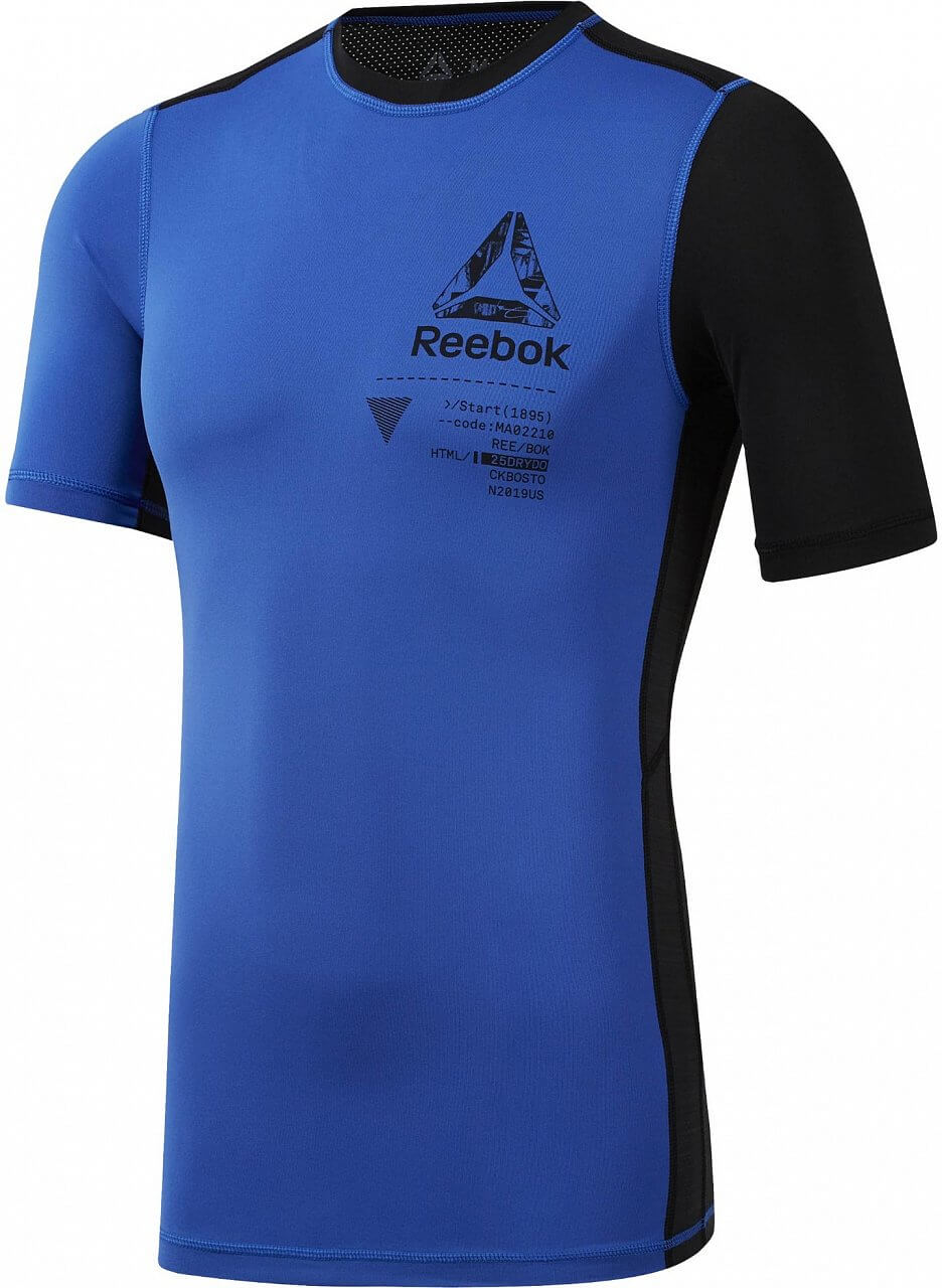Pánské sportovní tričko Reebok Short Sleeve Graphic Compression Tee