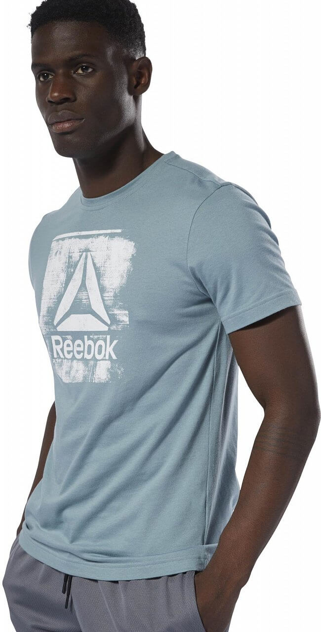 Pánské sportovní tričko Reebok Graphic Series Stamped Logo Crew