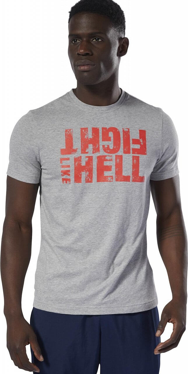 Pánske športové tričko Reebok Graphic Series Fight Like Hell