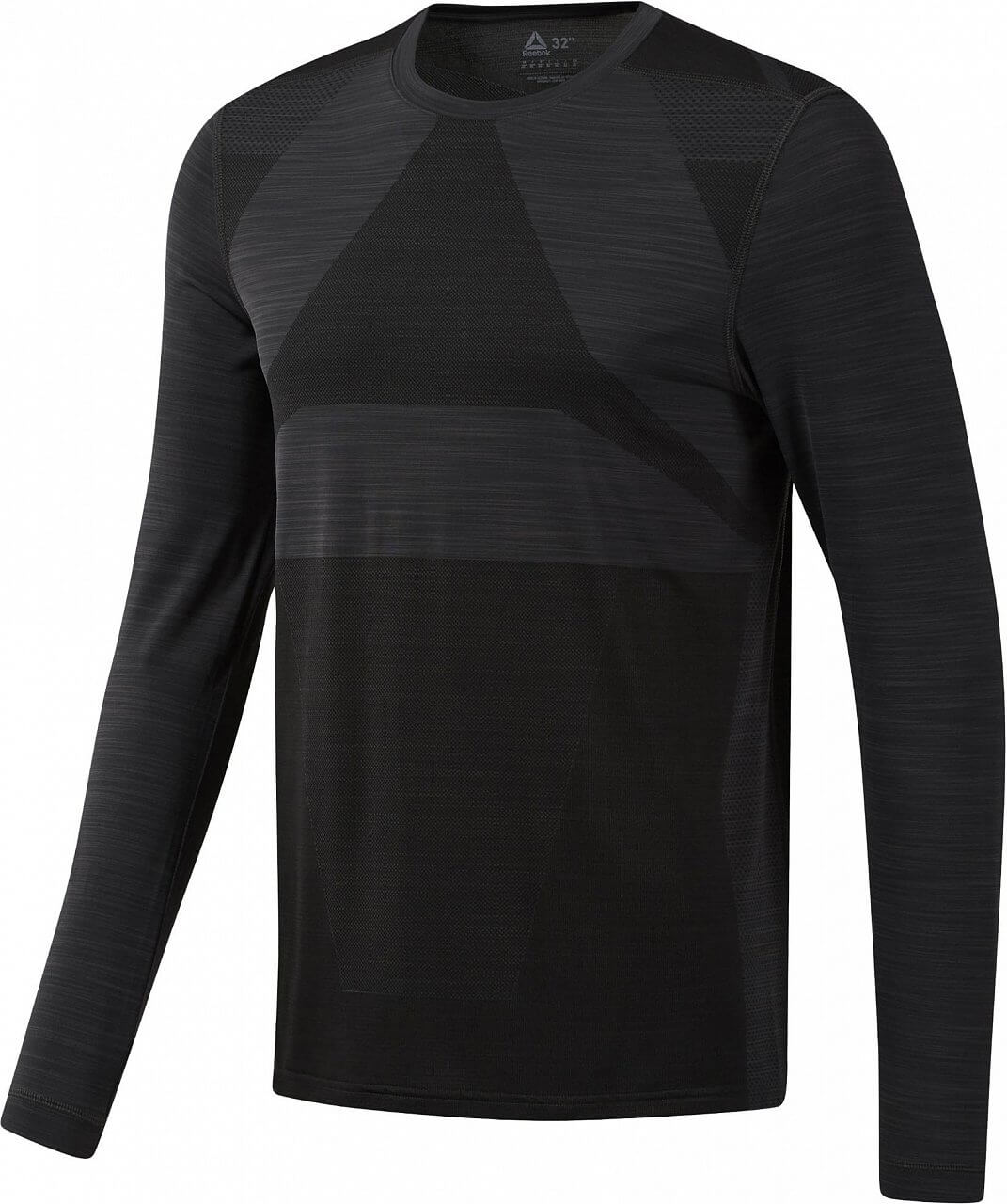 Pánské sportovní tričko Reebok Combat Activechill Vent Melange Long Sleeve Tee