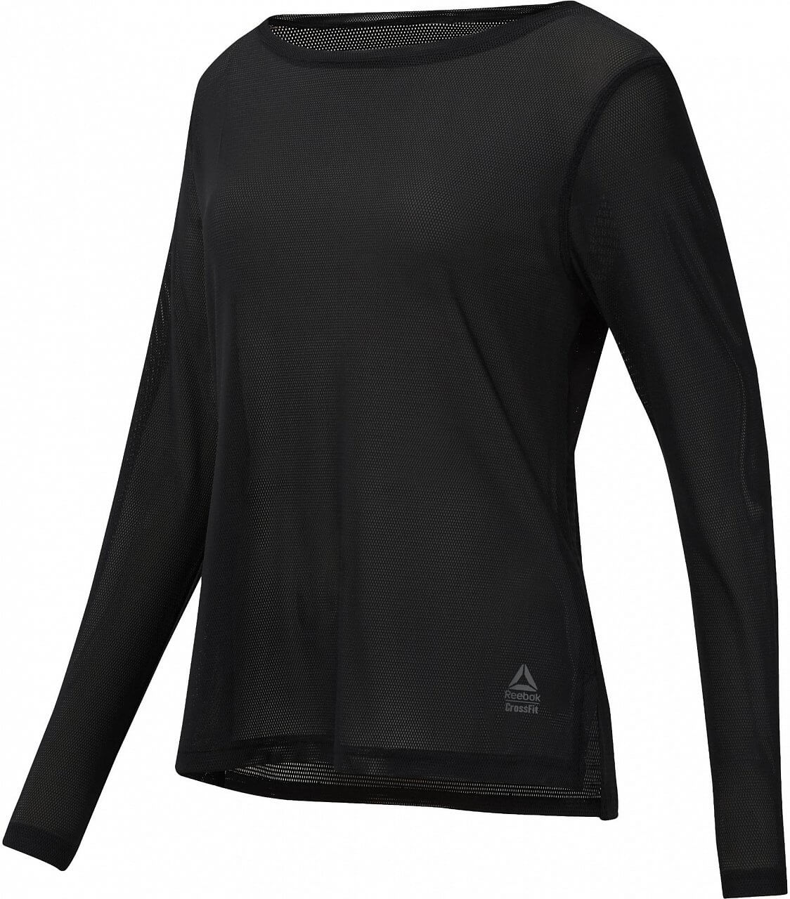 Dámske športové tričko Reebok CrossFit Jacquard Long Sleeve Tee