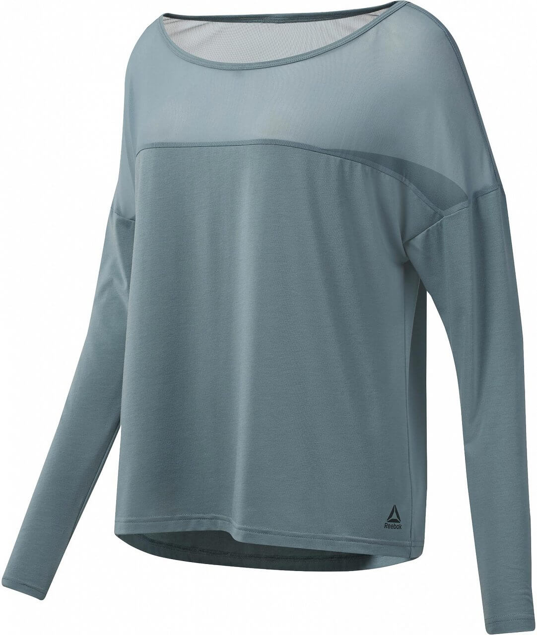 Dámské sportovní tričko Reebok Dance Mesh Long Sleeve Top