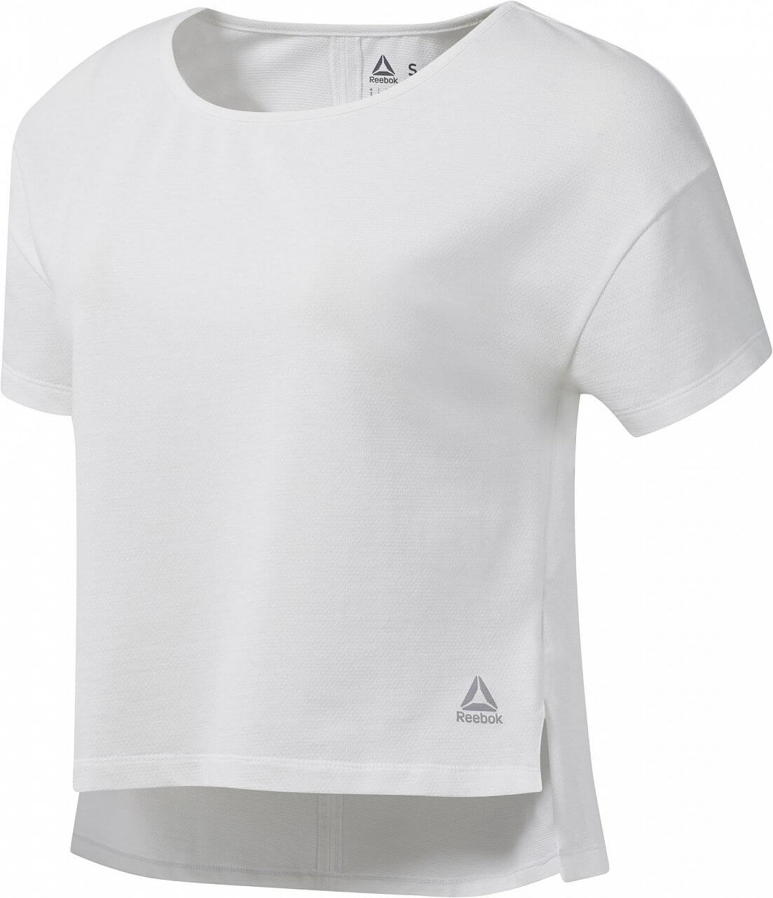 Dámske športové tričko Reebok Combat Perforated Cottoncrop