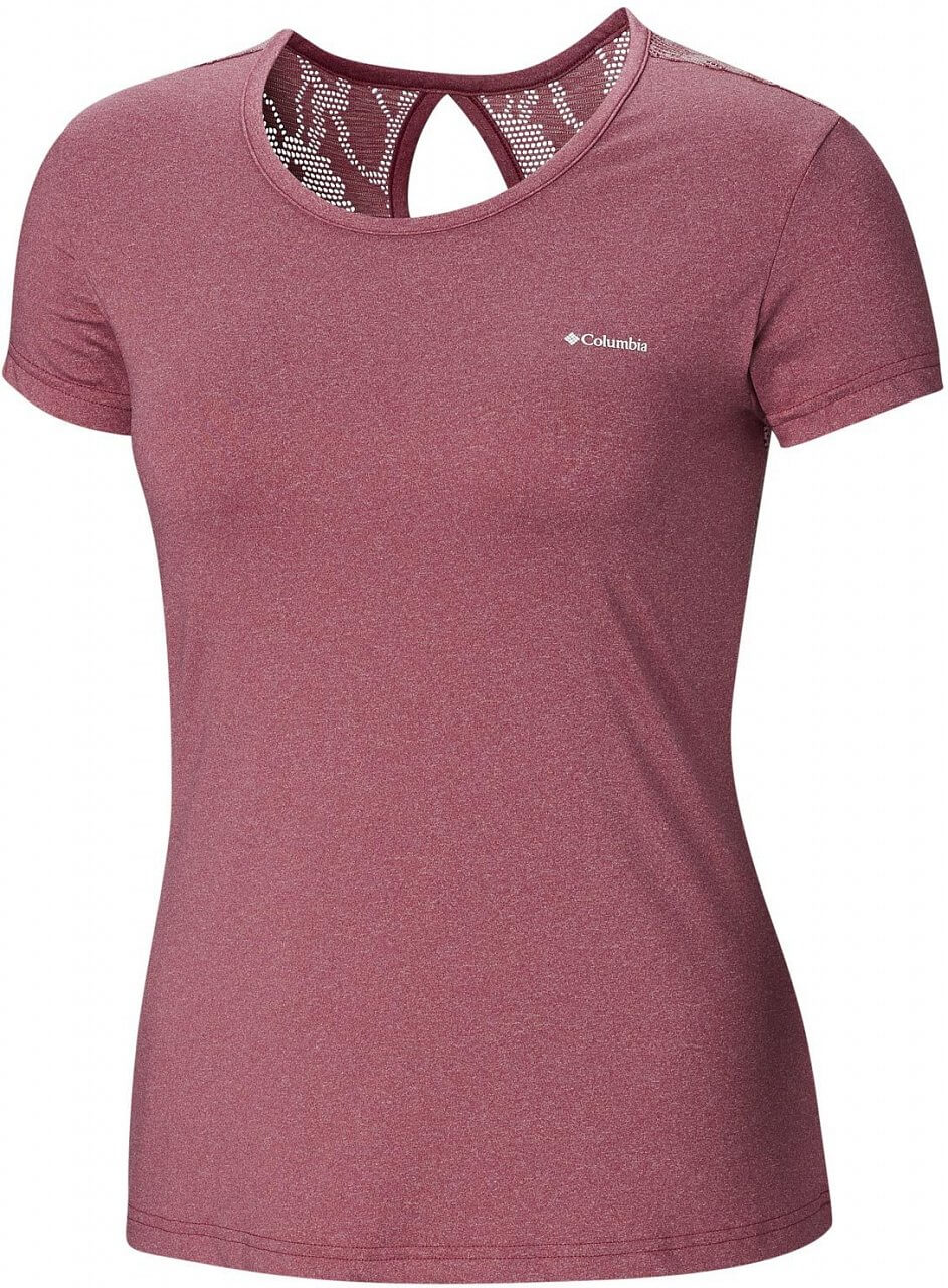 Dámské sportovní tričko Columbia Peak to Point Novelty SS Shirt