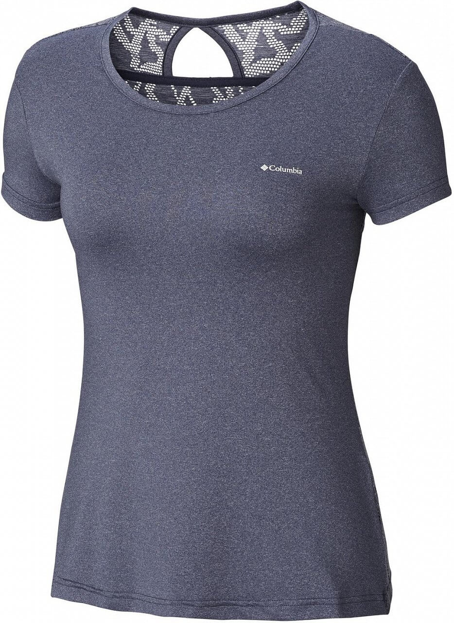 Dámské sportovní tričko Columbia Peak to Point Novelty SS Shirt