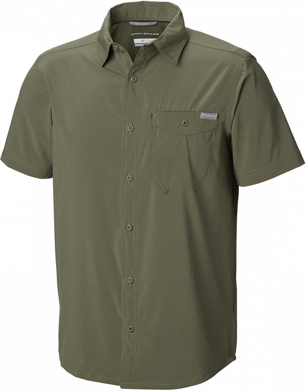 Pánska outdoorová košeľa Columbia Triple Canyon Solid Short Sleeve Shirt