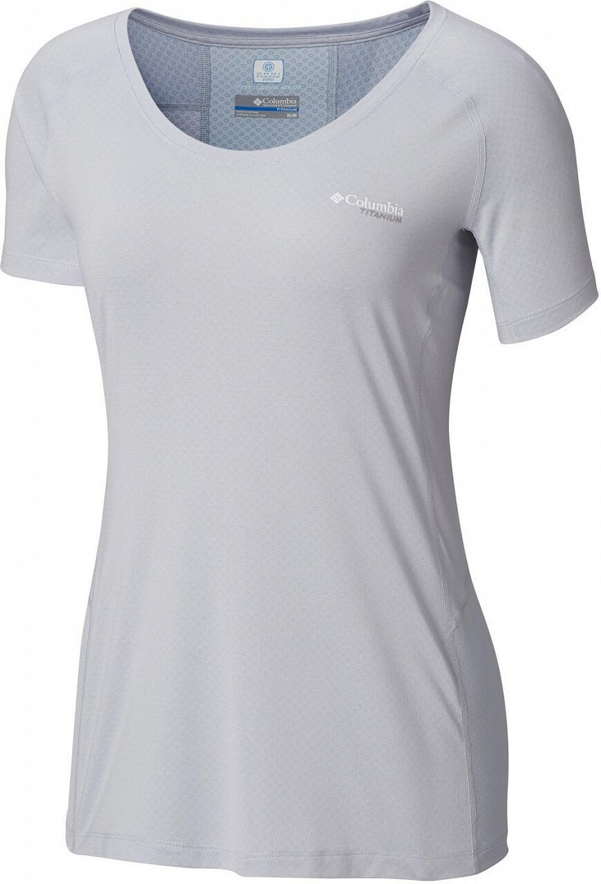 Dámske outdoorové tričko Columbia Titan Trail Lite Short Sleeve