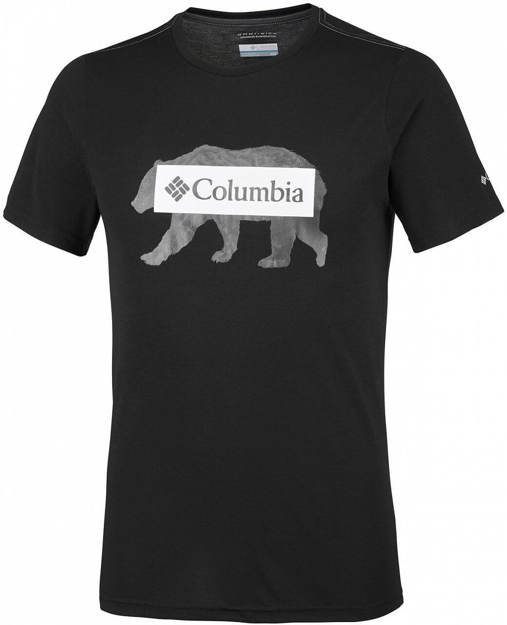 Pánske outdoorové tričko Columbia Box Logo Bear Tee