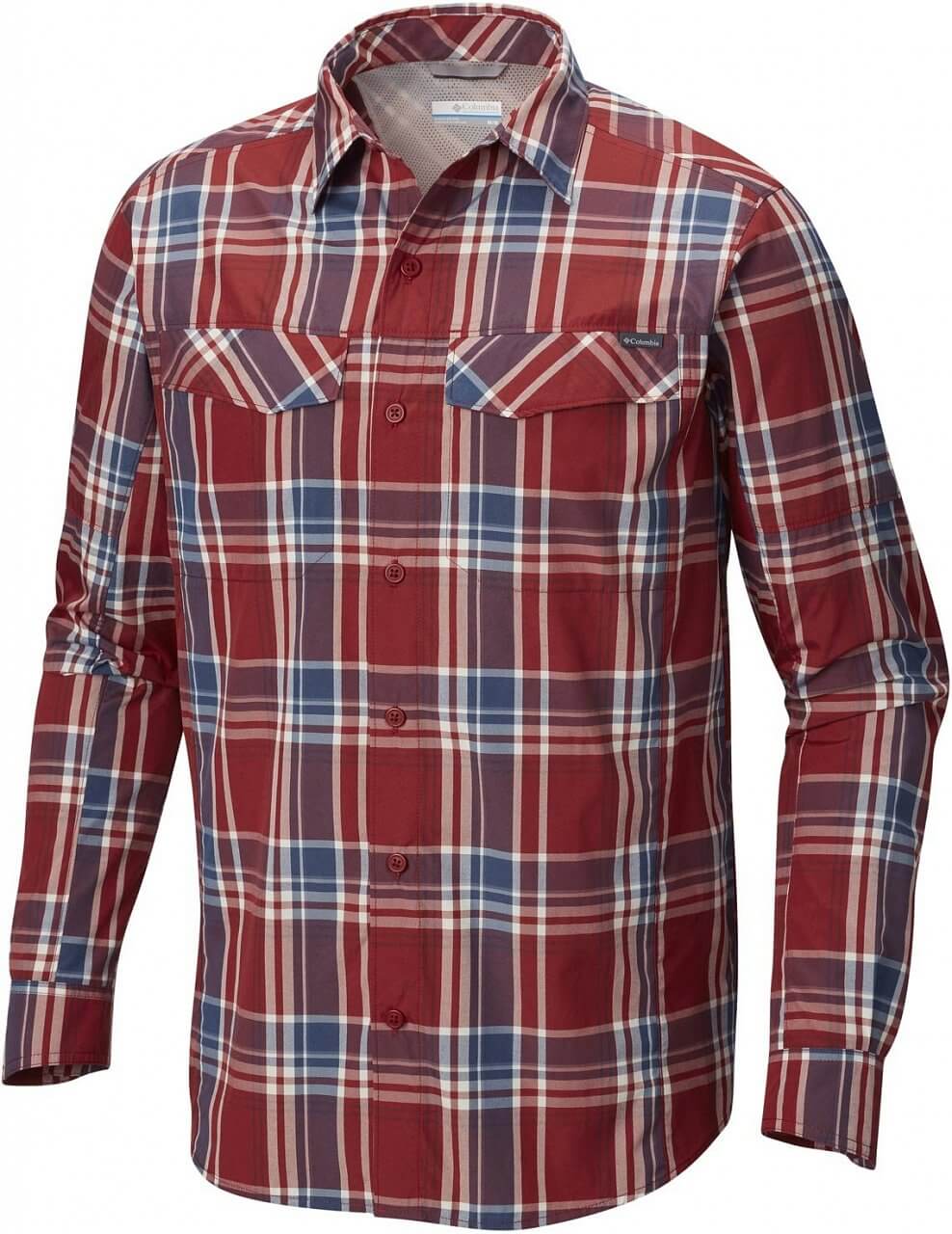 Pánska košeľa Columbia Silver Ridge Plaid Long Sleeve Shirt