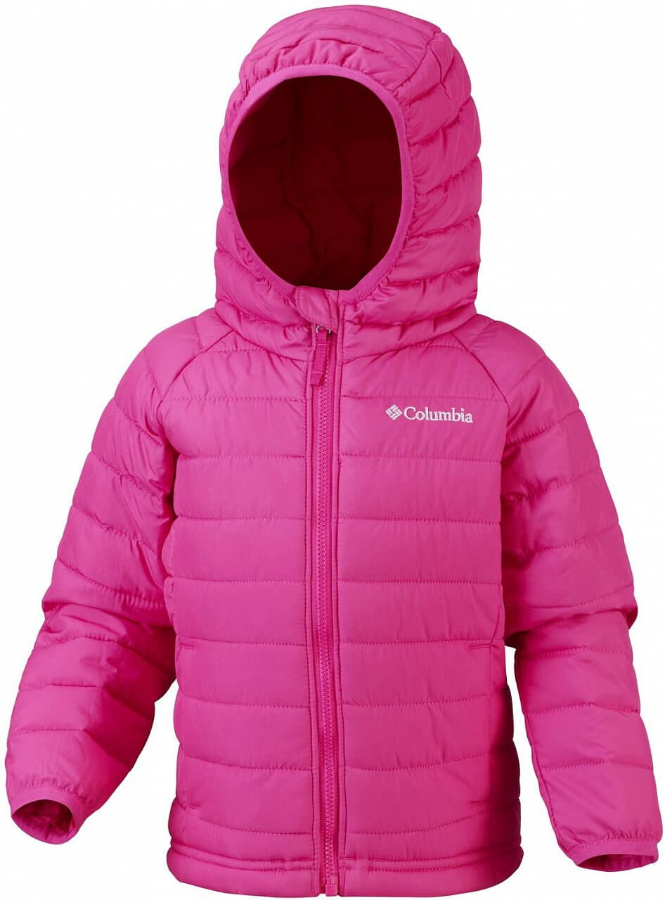 Dětská nepromokavá bunda pro dívky Columbia Powder Lite Girls Hooded Jacket