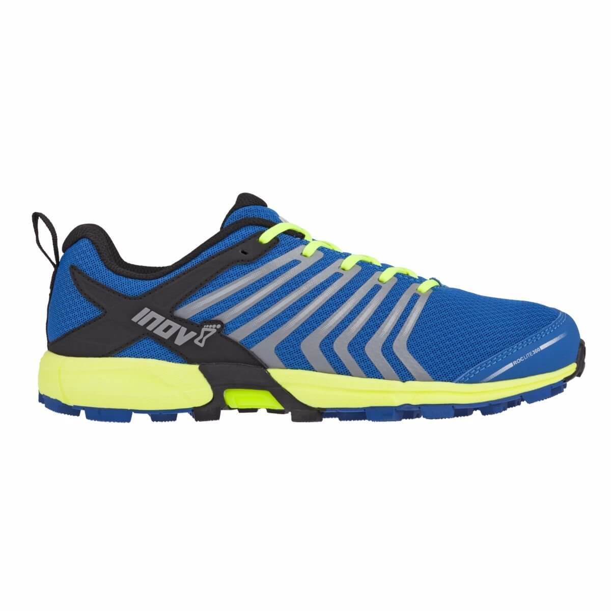 Pánské běžecké boty Inov-8 ROCLITE 300 (M) blue/yellow modrá se žlutou