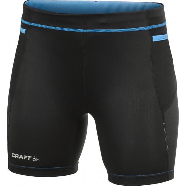 Kraťasy Craft W Kalhoty PR Hybrid Fitness černá s modrou