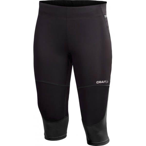 Kalhoty Craft W Kalhoty PR Hybrid Capri černá