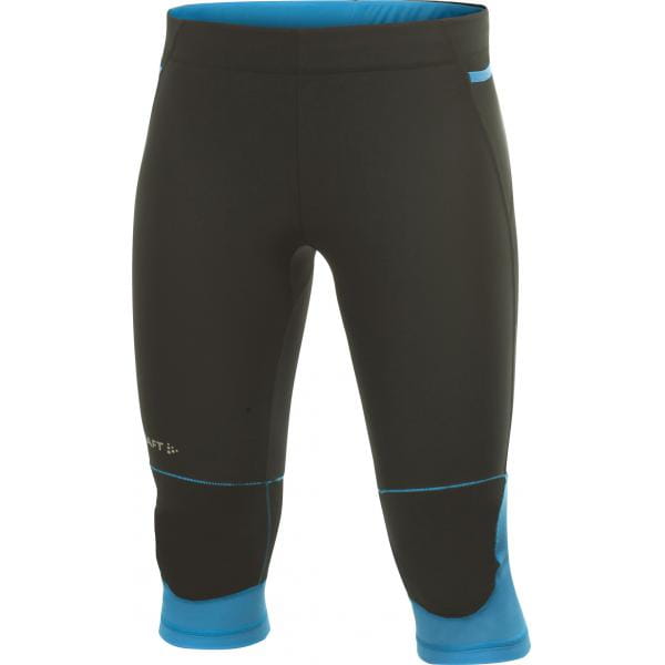 Kalhoty Craft W Kalhoty PR Hybrid Capri černá s modrou