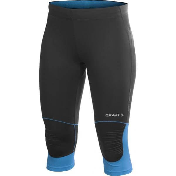 Kalhoty Craft W Kalhoty PR Capri černá s modrou