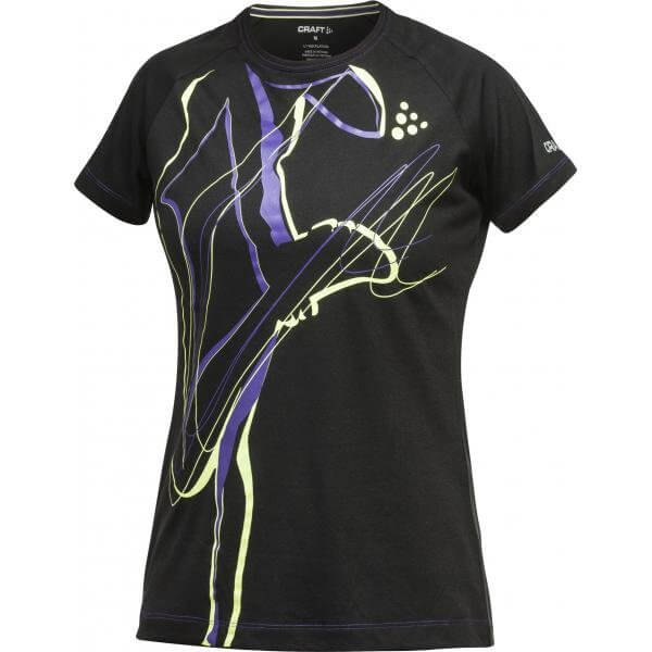 Koszulki Craft W Triko AR Training černá s fialovou