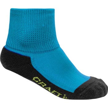 Ponožky Craft Ponožky Warm Wool Terry Junior modrá