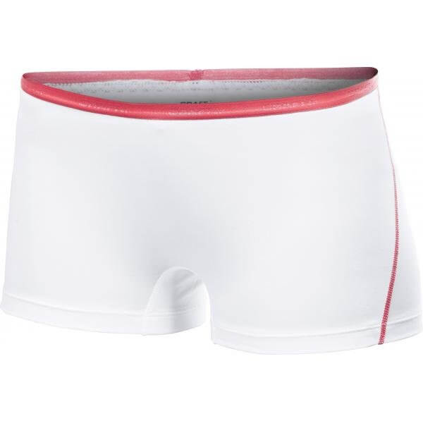 Spodní prádlo Craft W Boxer Cool bílá s růžovou