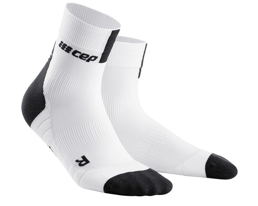 Kurze Herrensocken CEP Krátké ponožky 3.0 pánské bílá / tmavě šedá