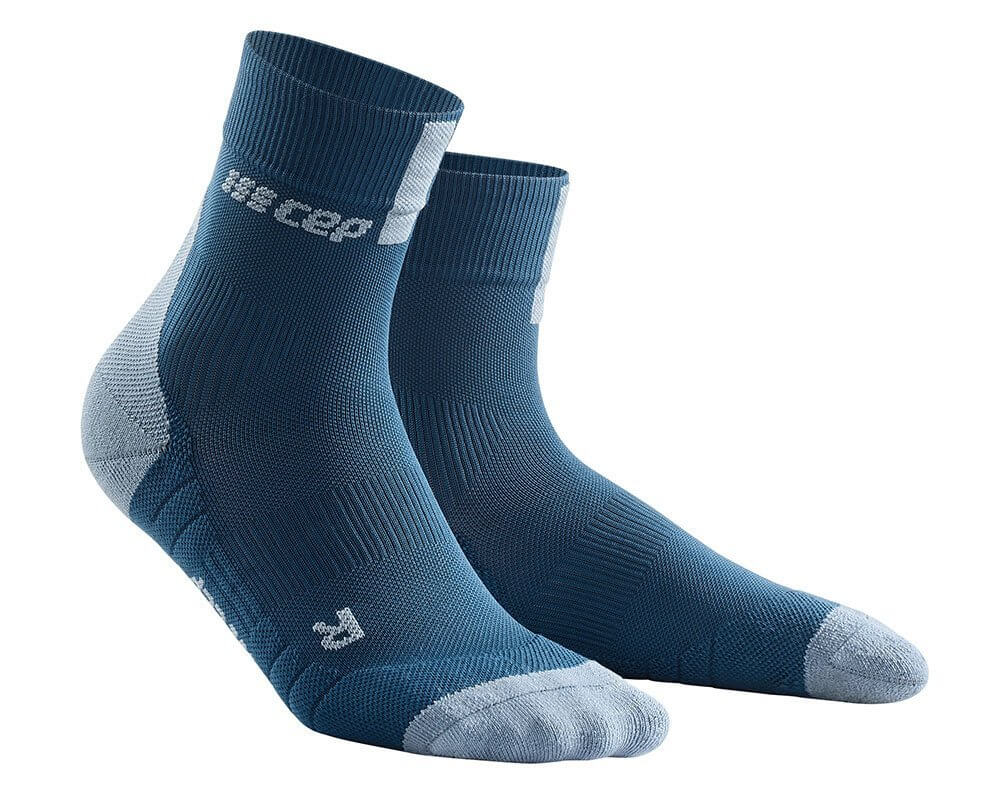Dámské krátké ponožky CEP Krátké ponožky 3.0 dámské modrá / šedá