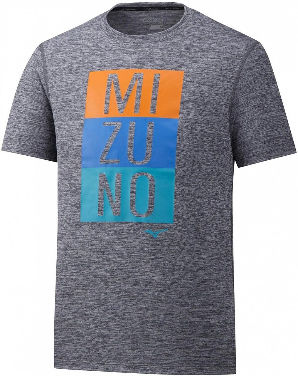 Pánske bežecké tričko Mizuno Impulse Core Blocks Tee