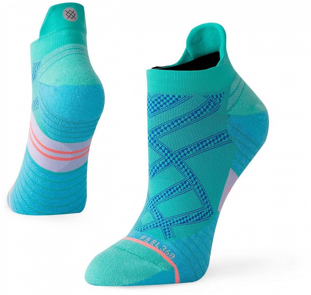 Dámske ponožky Stance Aquajog Turquoise