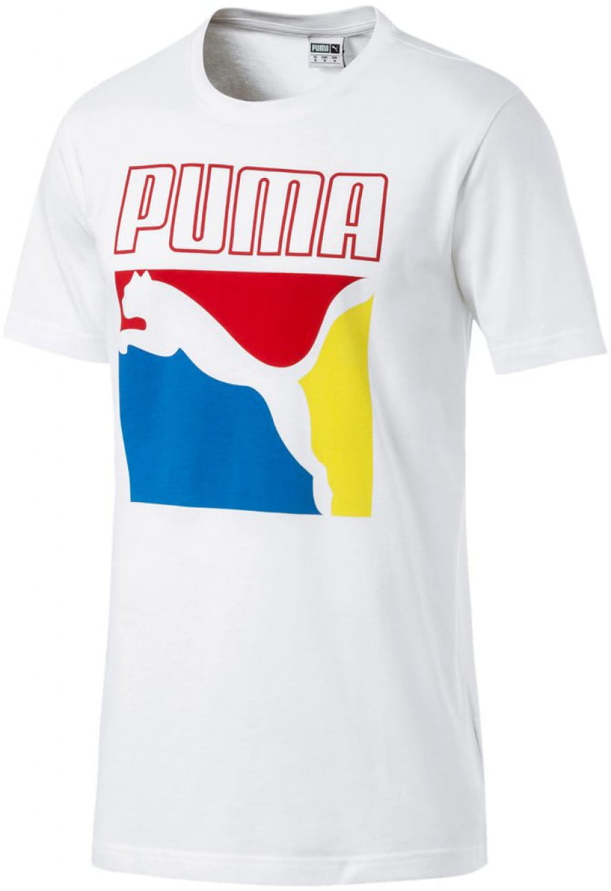 Pánské sportovní tričko Puma Graphic Box Logo Tee