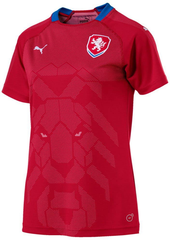 Dámské sportovní tričko Puma CZECH REPUBLIC Wms Home Shirt
