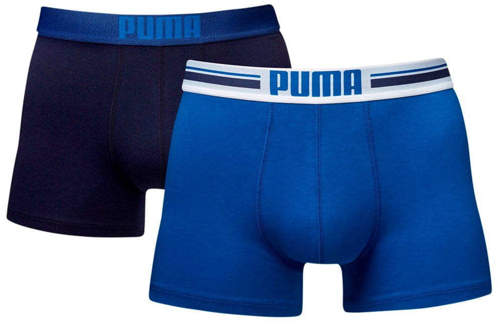 Bokserki męskie Puma Placed Logo Boxer 2P
