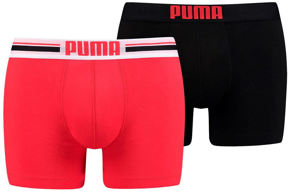 Herren-Boxershorts Puma Placed Logo Boxer 2P