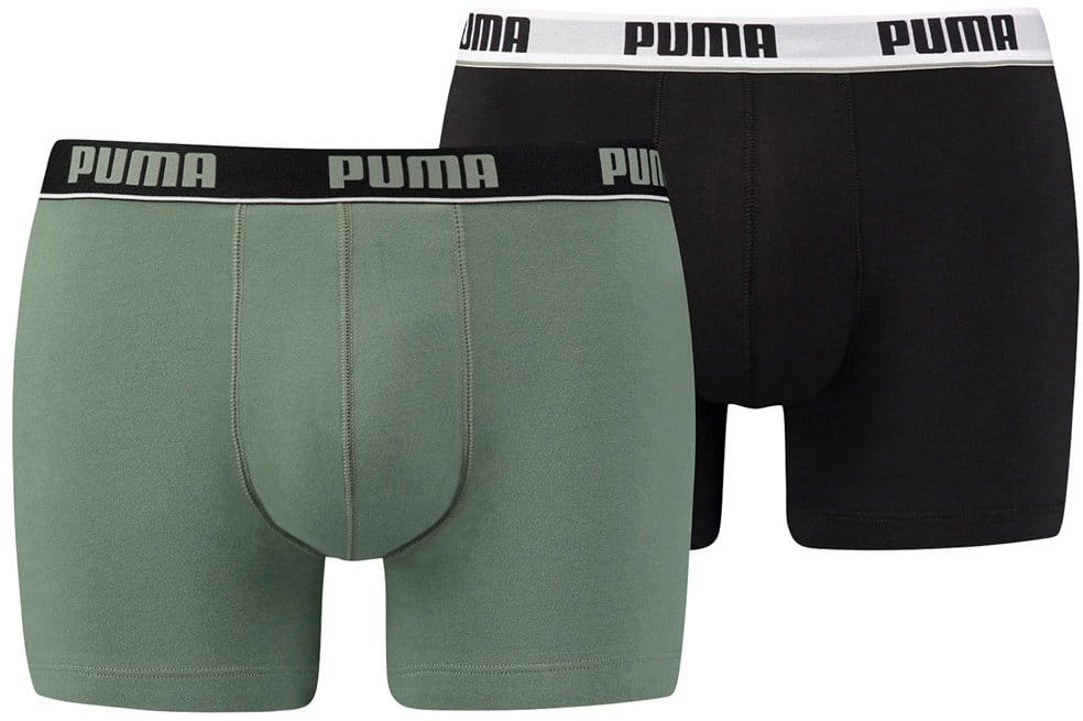 pánske boxerky Puma Basic Stripe Elastic Boxer 2P