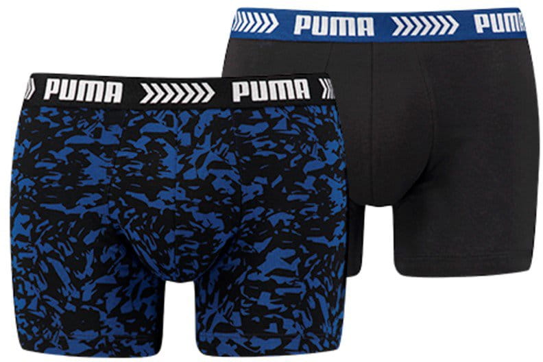 Pánské boxerky Puma Basic Boxer Abstract Camo Print 2P