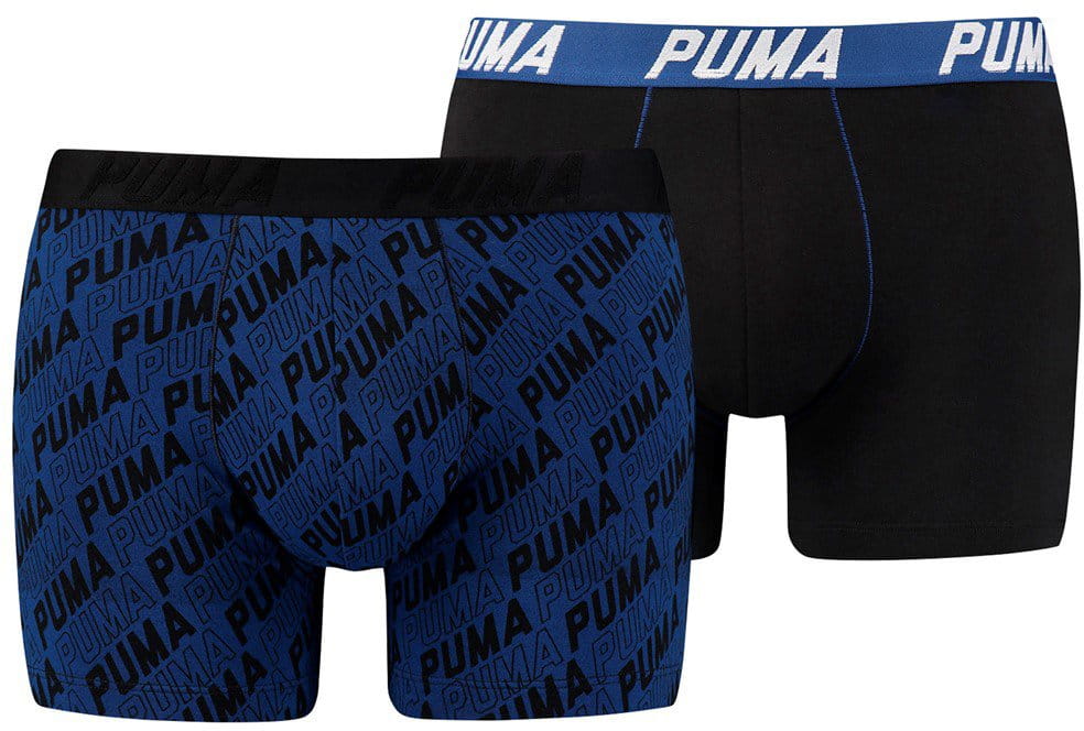 Pánské boxerky Puma Boxer Infinity Logo Print 2P