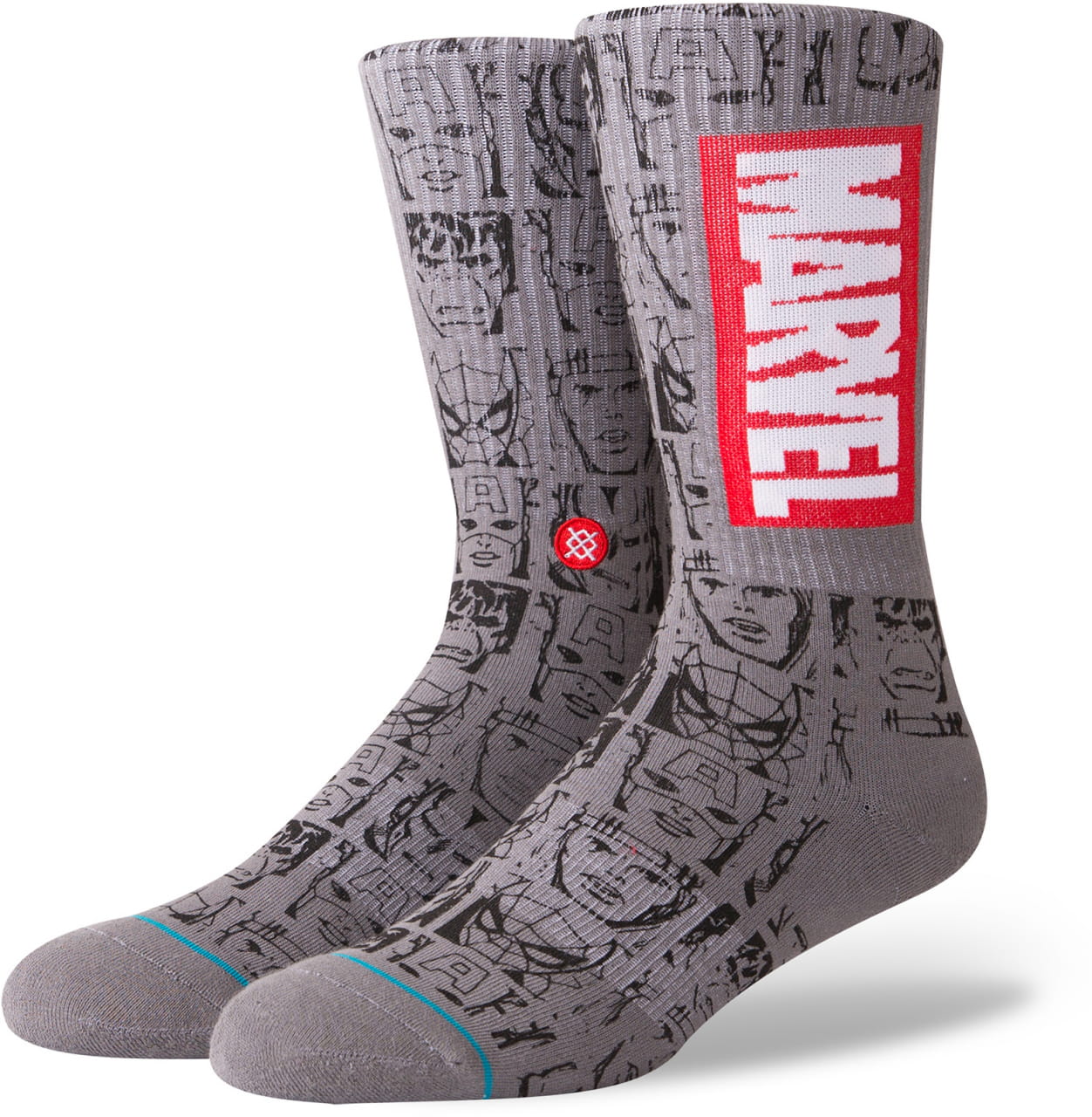 Pánské ponožky Stance Marvel Icons Grey