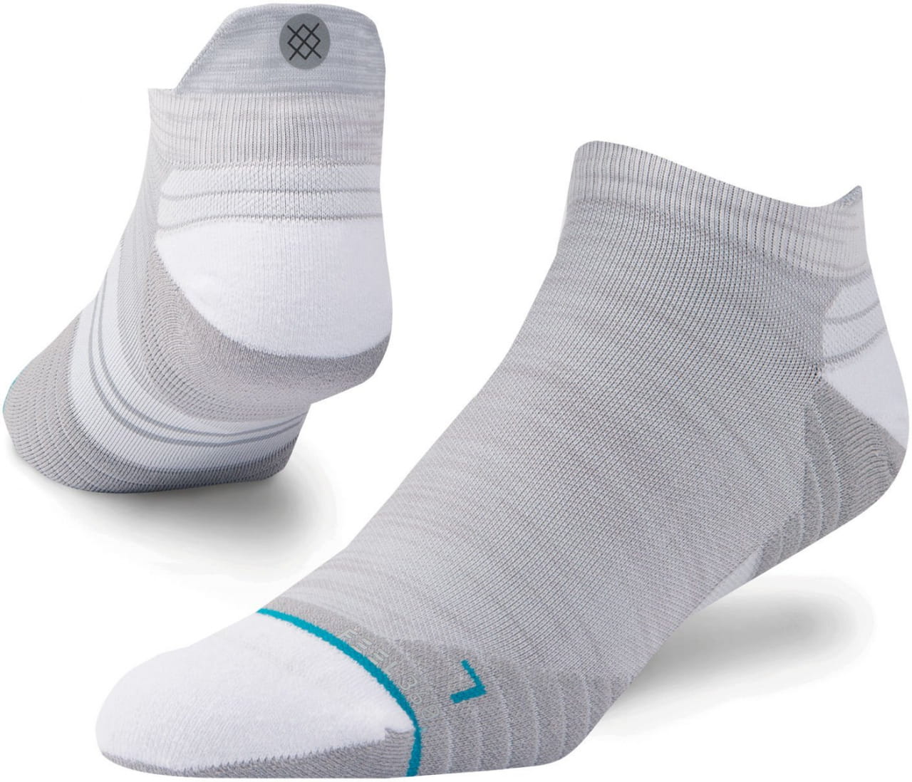 Pánske ponožky Stance Uncommon Solids Tab Grey Heather