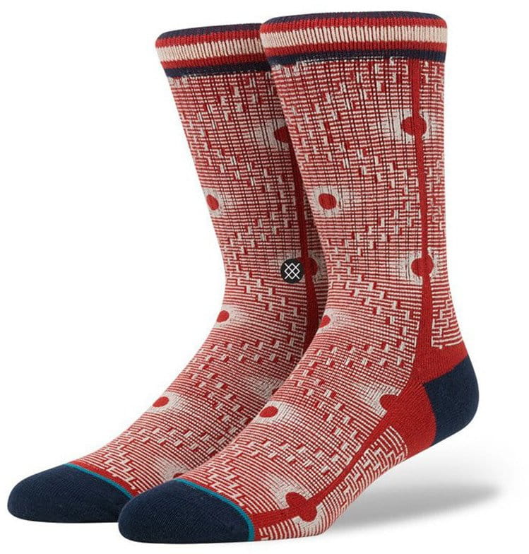 Pánské ponožky Stance Back Alley Red