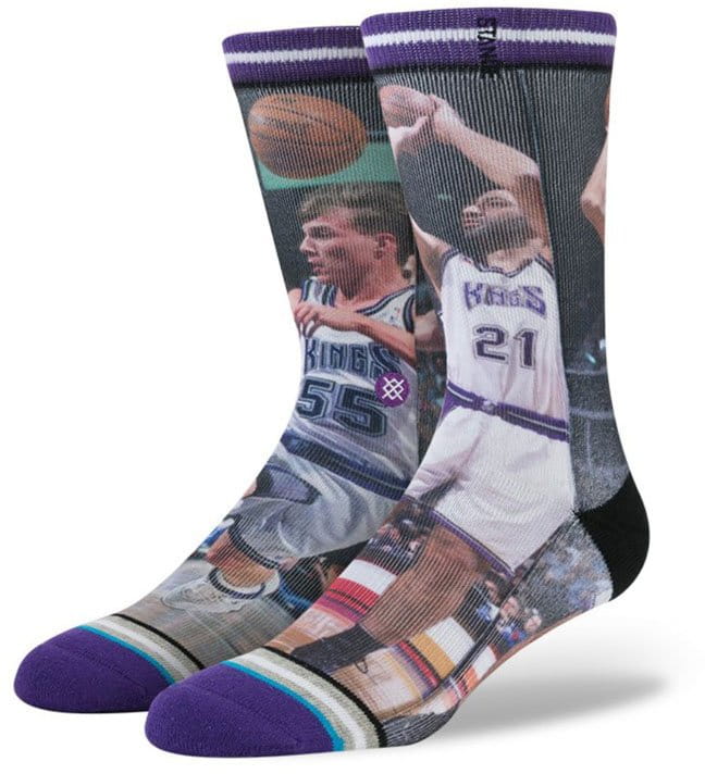 Pánské ponožky Stance Divac / Williams Purple