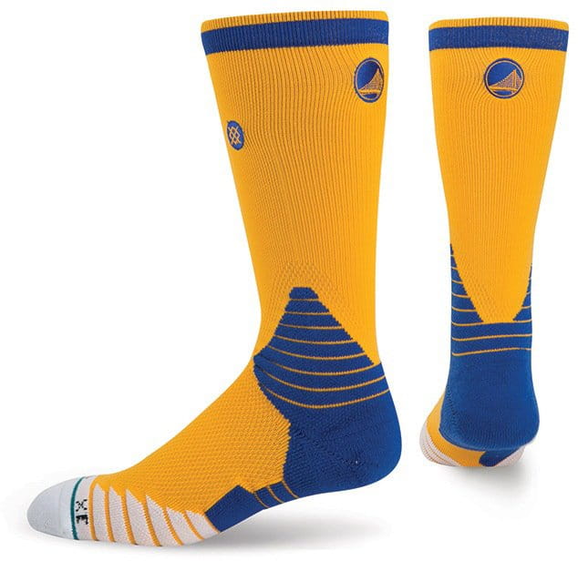 Pánské ponožky Stance Logo Crew Warriors Yellow