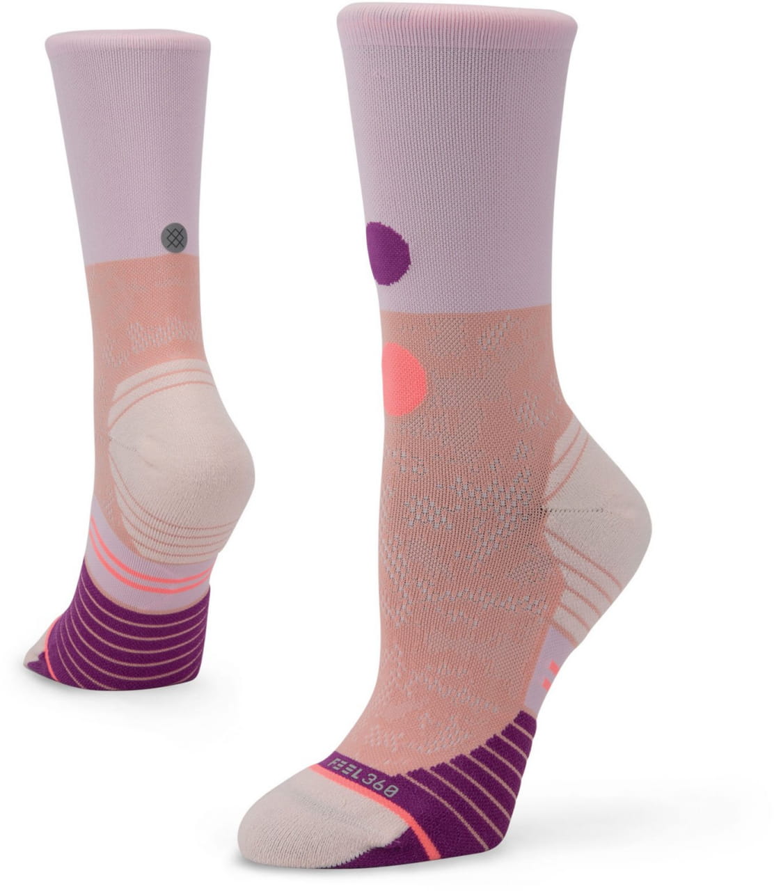 Dámske ponožky Stance Corral Pink