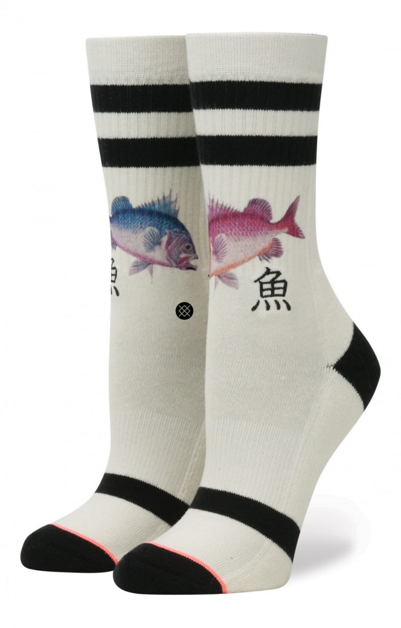 Dámske ponožky Stance Go Fish White