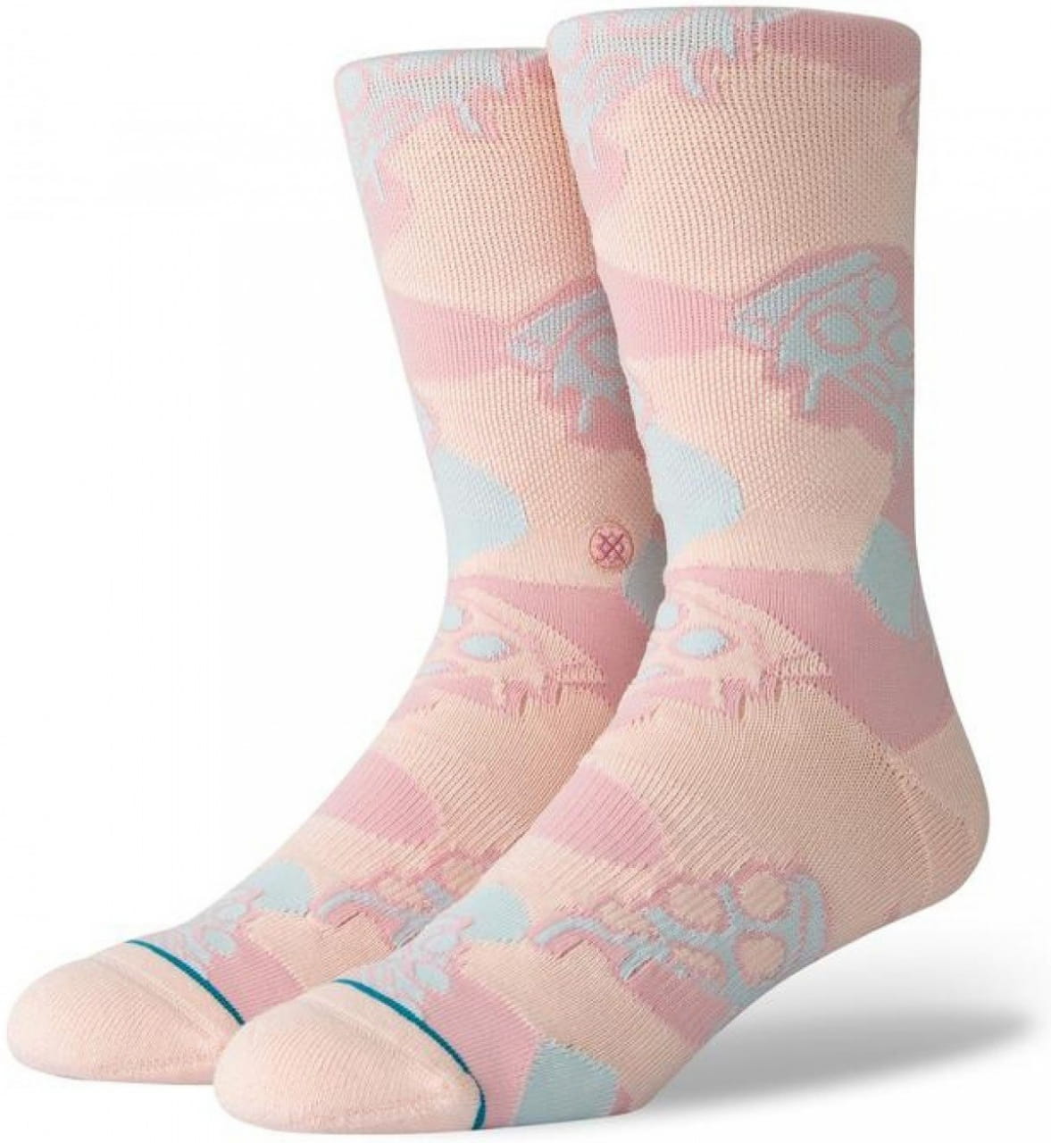 Pánské ponožky Stance Pizza Party Pink